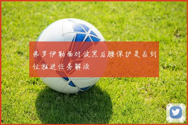 弗罗伊勒面对波黑后腰保护是否到位推进任务解读
